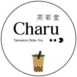 Charu Boba Tea logo.